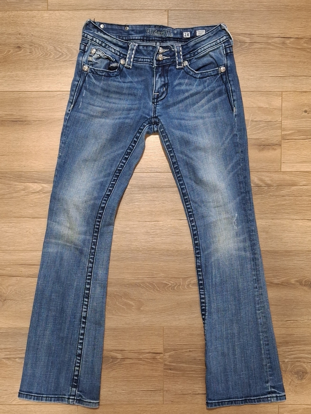 Miss Me Women's Medium Blue Boot Cut Jeans